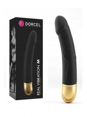  Вибратор Dorcel REAL VIBRATION M Gold