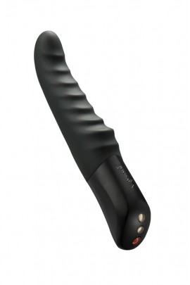 Мощный ребристый вибро-пульсатор A-Loving JAGUAR