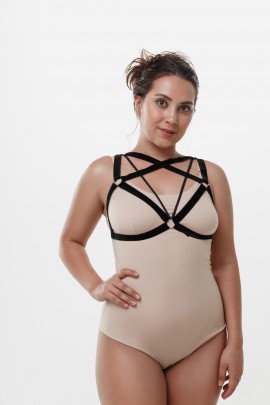 Портупея-бюст гартер стильная