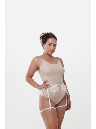 Гартер-пояс з пір'ям Balconette