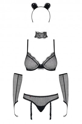 Ігровий костюм кішки еротичний 836-CST-1 Obsessive 