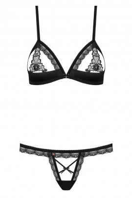 Комплект с лифом и трусиками  865-SET-1 Obsessive