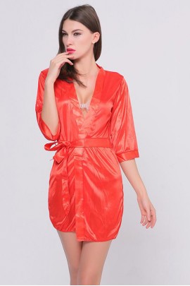 Червоний халатик