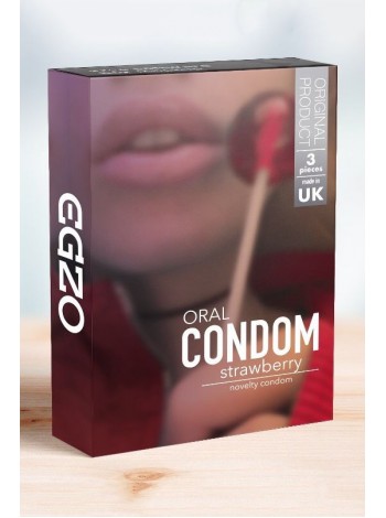 Насадки EGZO Strawberry для орального сексу