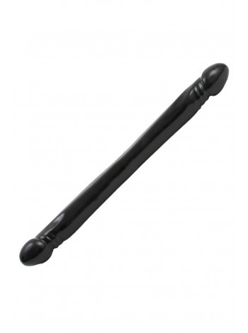 Подвійний фалоімітатор Double Dildo black XL