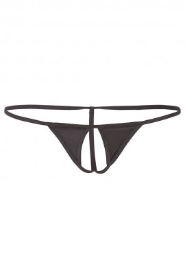 Open Thong Crotchless G-String