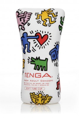 Мастурбатор для мужчин Tenga Keith Haring Soft Tube Cup
