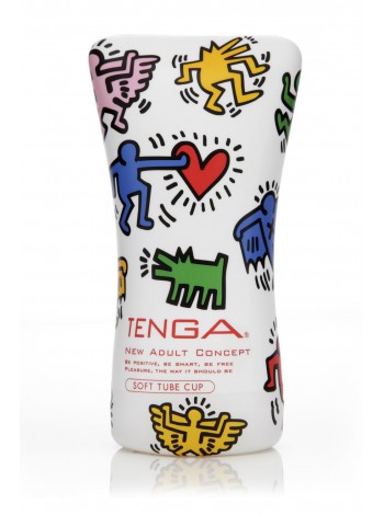 Мастурбатор для чоловіків Tenga Keith Haring Soft Tube Cup