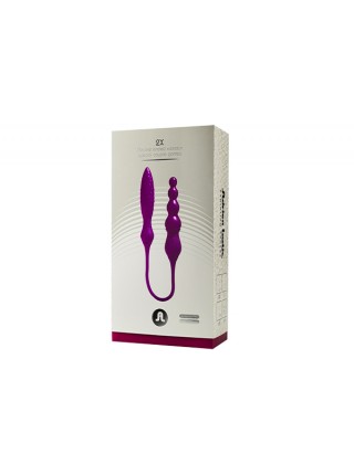 ADRIEN LASTIC AD-2X double-sided vibrator with LRS remote control