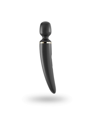 Vibrating massager for body Satisfyer Wand-Er Woman (Black / Gold)