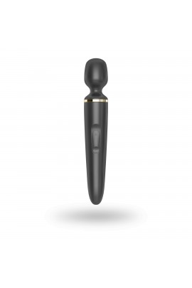 Vibrating massager for body Satisfyer Wand-Er Woman (Black / Gold)