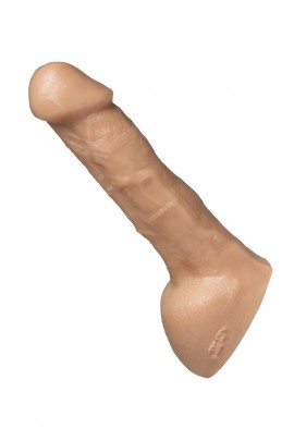 Doc Johnson Dildo - 7 Inch Realistic Perfect Erect Cock - Vanilla
