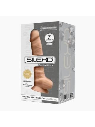 Фалоімітатор Silexd Johnny Flesh Premium Silicone Dildo
