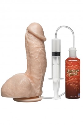 Фалоімітатор з еякуляцією Doc Johnson The Amazing Squirting Realistic Cock