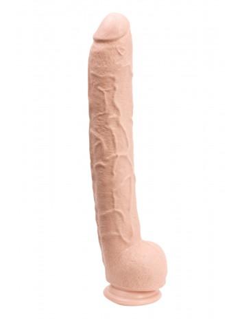 Large dotlimitator Doc Johnson Dick Rambone Cock White