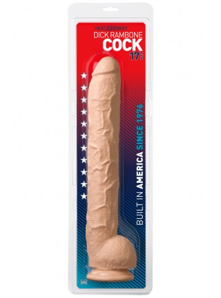 Великий фалоімітатор Doc Johnson Dick Rambone Cock White