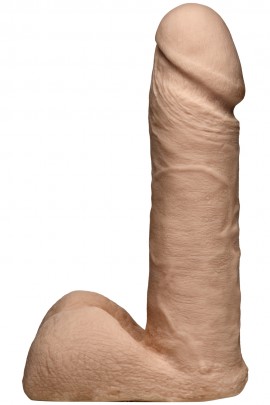 Фалоімітатор реалістік Doc Johnson Vac-U-Lock - 6 Inch Ultraskyn Cock White