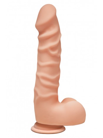 Реалистичный фаллоимитатор Doc Johnson The D - Ragin D - 7,5 Inch With Balls - ULTRASKYN