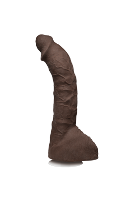 Large dotlimitator Doc Johnson Prince Yahshua 10.5 Inch Cock - Ultraskyn, 27x5cm