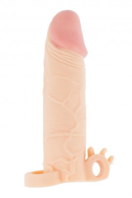 Насадка на пенис Pleasure X Tender 17,5см х 4,3см