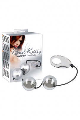 Металлические вагинальные шарики Bad Kitty Metal Balls