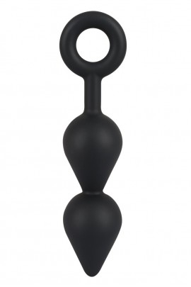 Двойная анальная пробка Black Velvets Plug