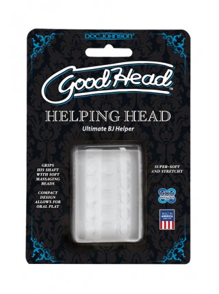 Мастурбатор Doc Johnson GoodHead - Helping Head
