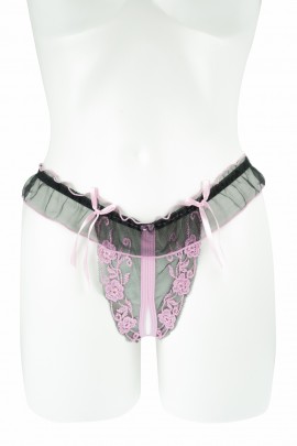 Panties with pink bows