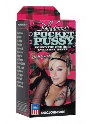 Вагіна для мастурбації Doc Johnson Belladonnas Pocket Pussy