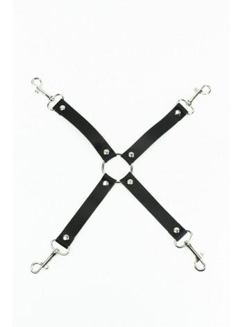Soft Genuine Leather Cross Fel Feelings - 4 Way Connector