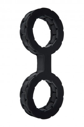 Силиконовые наручники Doc Johnson The Cuffs Small - Black