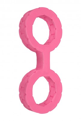 Силиконовые наручники Doc Johnson The Cuffs Small - Pink