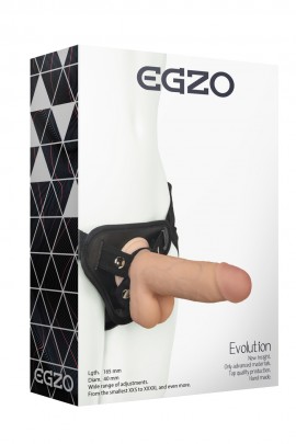 Female strapon with belts Harnesse Egzo Evolution Str006