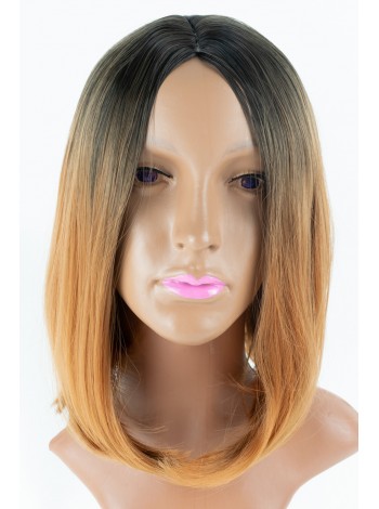 Female wig Kare (Black and Right Ombre)