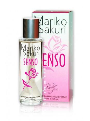 Perfume with pheromones for women Aurora Mariko Sakuri Senso, 50 ml