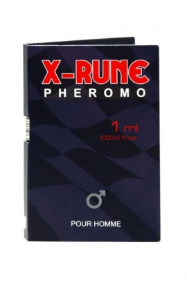 Пробник духів з феромонами для чоловіків Aurora X-rune for men, 1 мл