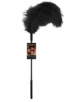 Щекоталка из пера страуса Sportsheets Ostrich Tickler Black
