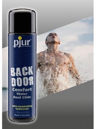 Anal Lubricant Water-based PJUR Backdoor Comfort Water Glide with Haluron, 100 ml