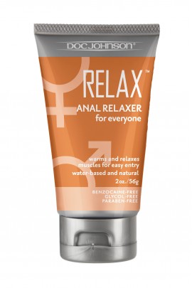 Розігріваючий і розслабляючий гель для анального сексу Doc Johnson RELAX Anal Relaxer, 56г