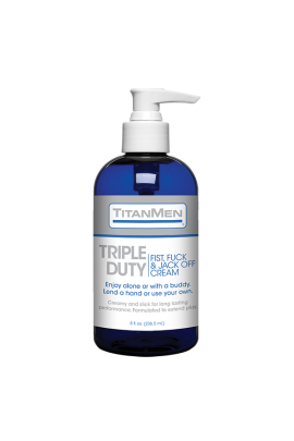 Густа змазка для фістінга Doc Johnson TitanMen - Triple Duty, 236мл