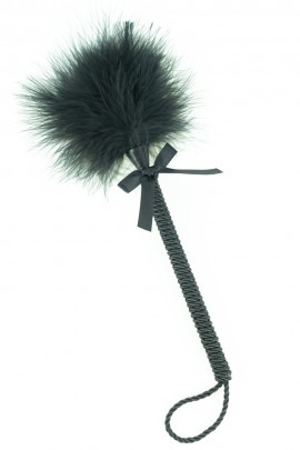 Чорна лоскоталка для тіла