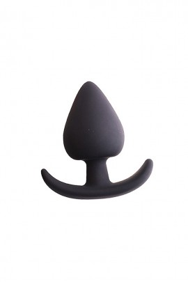 Smooth anal plug of silicone XL - 5.2x9.7 cm