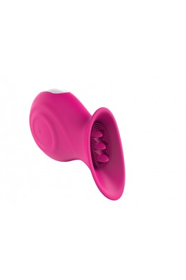 Вібростимулятор для клітора VIBES OF LOVE PLEASURE SNAIL MAGENTA