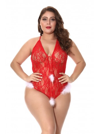 New Year's body underwear red