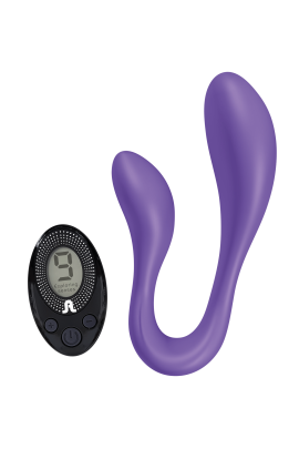 Вибратор для пар Adrien Lastic Couple Secrets II с пультом LRS