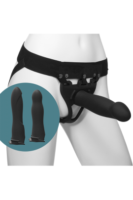 Набор страпонов Doc Johnson Body Extensions - BE Ready - Black