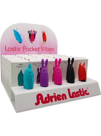 Набор вибраторов Adrien Lastic Promo Pack Pocket Vibe, 25 шт + тестеры