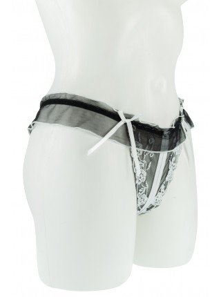 Panties with white bows