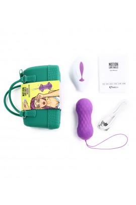 Вагинальные шарики с массажем и вибрацией FeelzToys Motion Love Balls Twisty с пультом ДУ