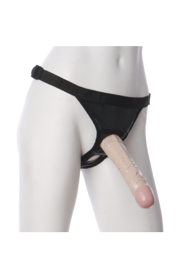 Трусики со страпоном Doc Johnson Vac-U-Lock 8 Inch Classic Dong Ultra Harness, унисекс, 20х3,8см